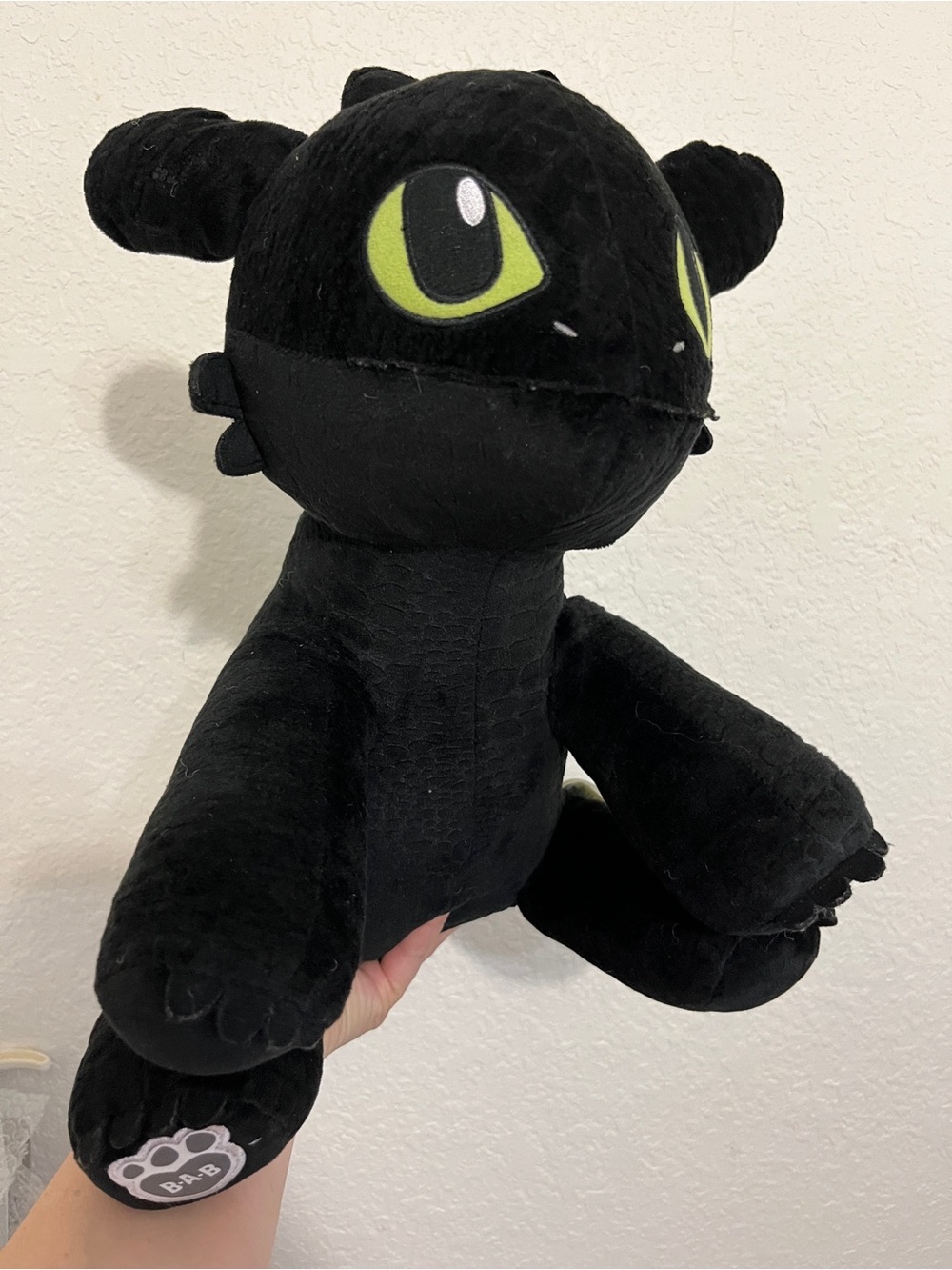 Build-A-Bear BAB How to Train Your Dragon TOOTHLESS Toy Plush Stuffed Animal